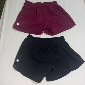 lulu lemon shorts bundle